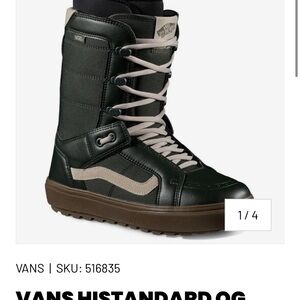 Vans Winter & Rain Boots - Dark Green and Brown
